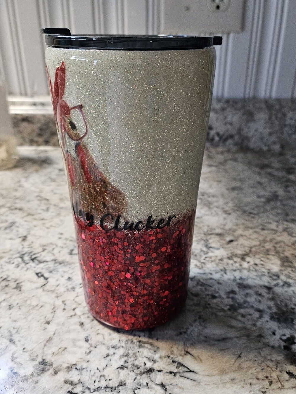 20 Ounce Chicken Insulated Tumbler - Picture 2 of 7